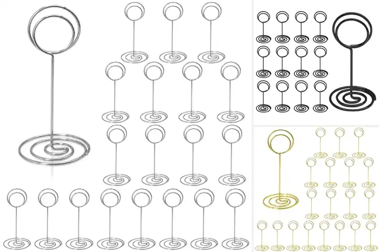 Detailed view of Best Medium Table Card Holders 3.35Inch