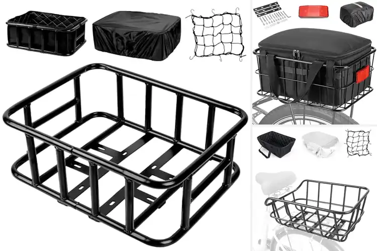 Detailed view of Best Metal Ebike Baskets