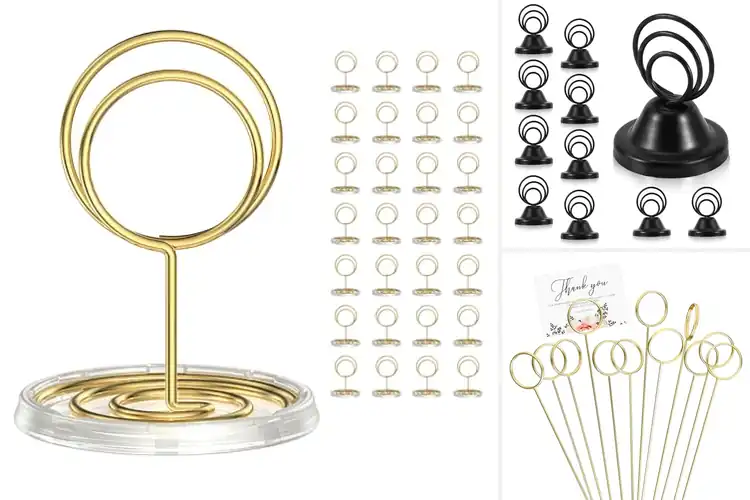 Detailed view of Best Metal Photo Holders For Events