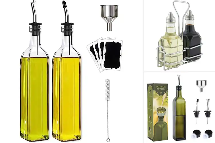 Detailed view of Best Oil Vinegar Dispenser Set: Top 10 Kitchen Must-Haves