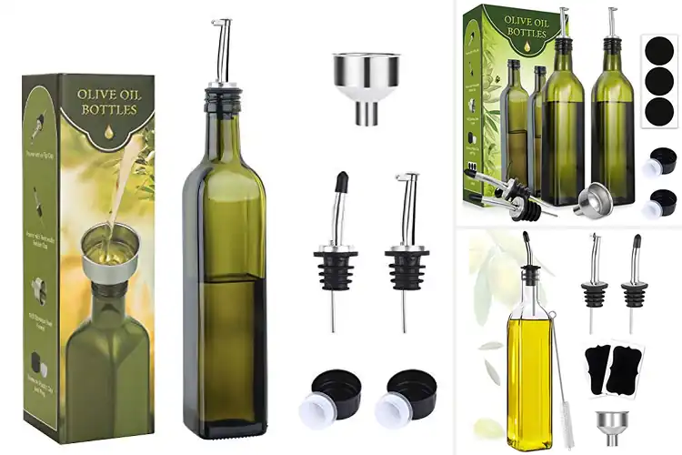 Detailed view of Best Olive Oil Bottles For Kitchen