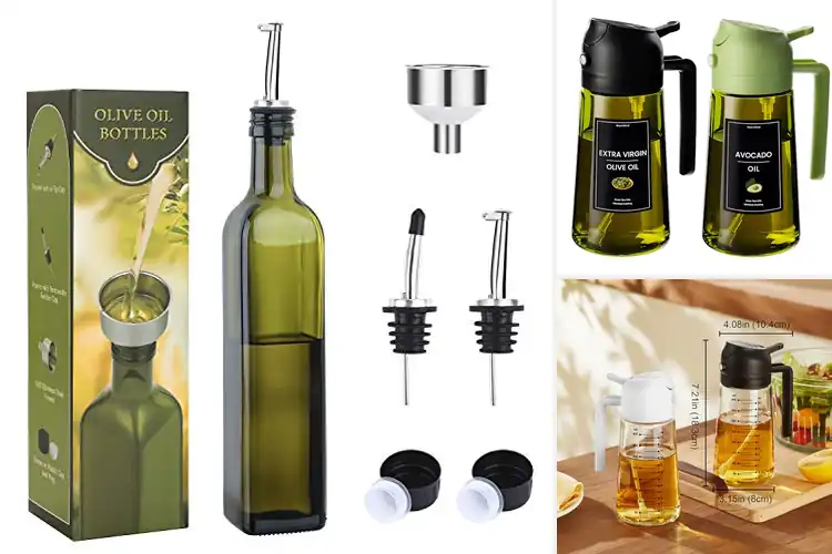 Detailed view of Best Olive Oil Dispenser For Kitchen
