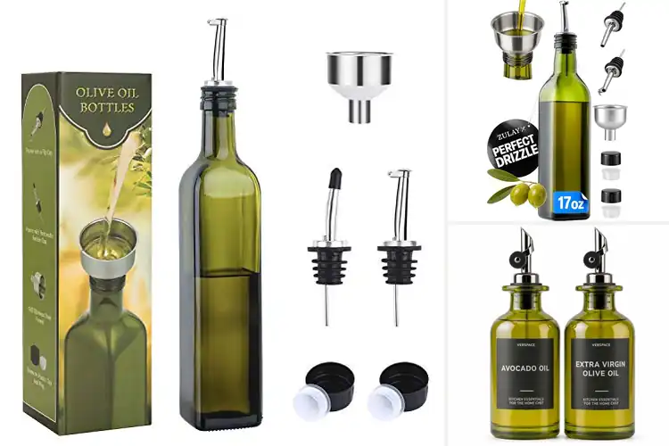 Detailed view of Best Opaque Oil Dispensers to Keep Your Oils Fresh & Stylish