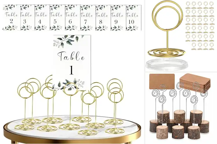 Detailed view of Best Party Card Holders