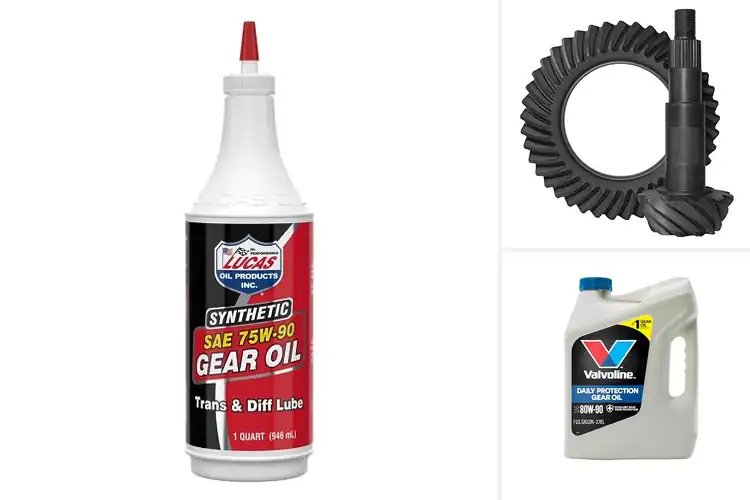Detailed view of Best Performance Differential Gears