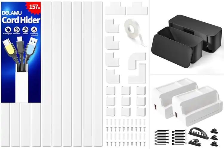 Detailed view of Best Pet-Friendly Cord Hiders: 10 Safe & Organized Solutions