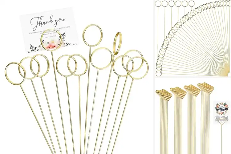 Detailed view of Best Photo Card Holders For Centerpieces
