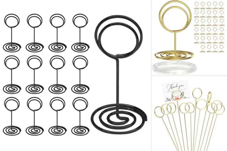 Detailed view of Best Photo Card Holders For Tables