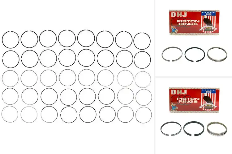 Detailed view of Best Piston Rings: Unlock Peak Engine Performance Today