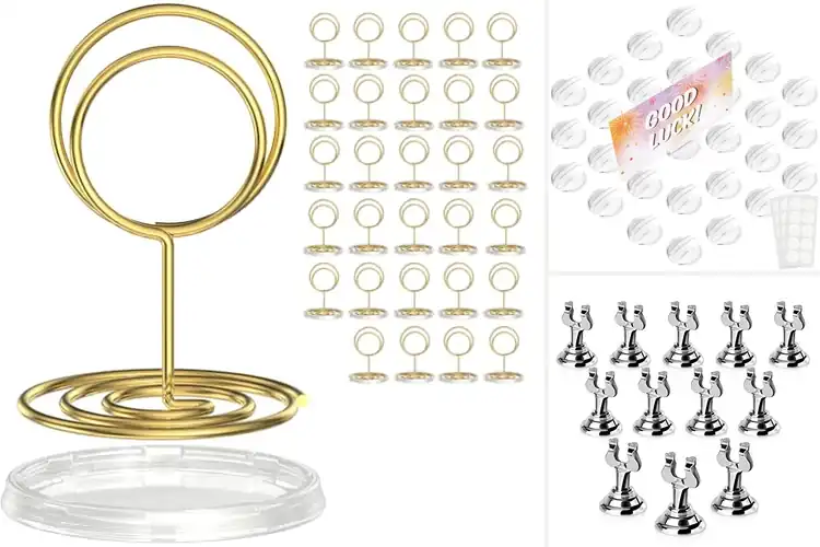 Detailed view of Best Place Card Stands