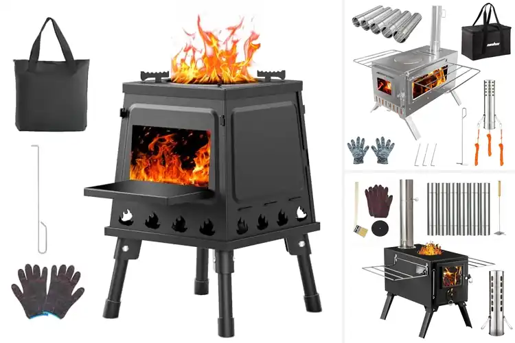 Detailed view of Best Portable Wood Burning Stoves