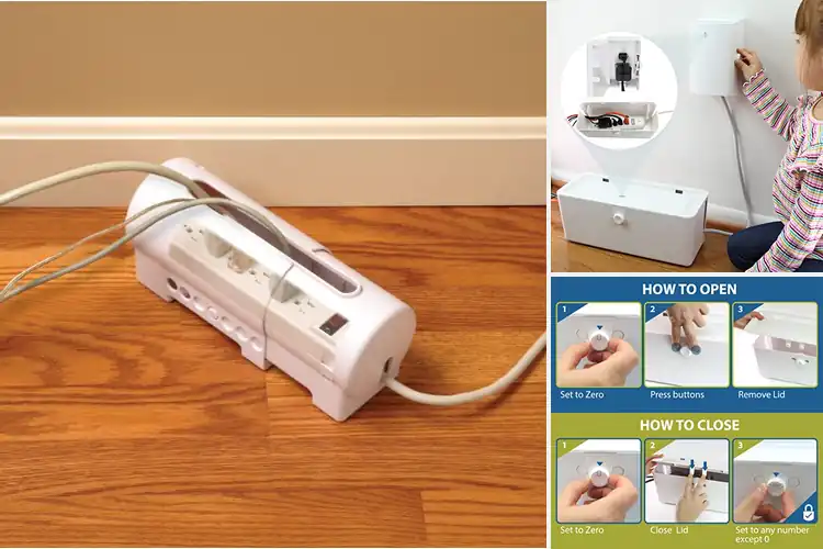 Detailed view of Best Power Strip Covers: Hide Cords & Protect Kids Safely