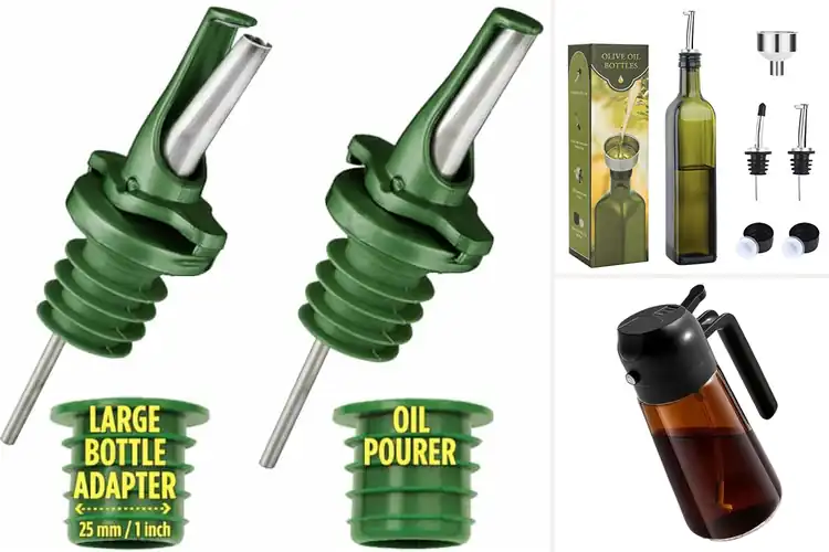 Detailed view of Best Precise Control Olive Oil Dispenser Spouts