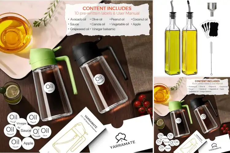 Detailed view of Best Precise Control Olive Oil Dispensers