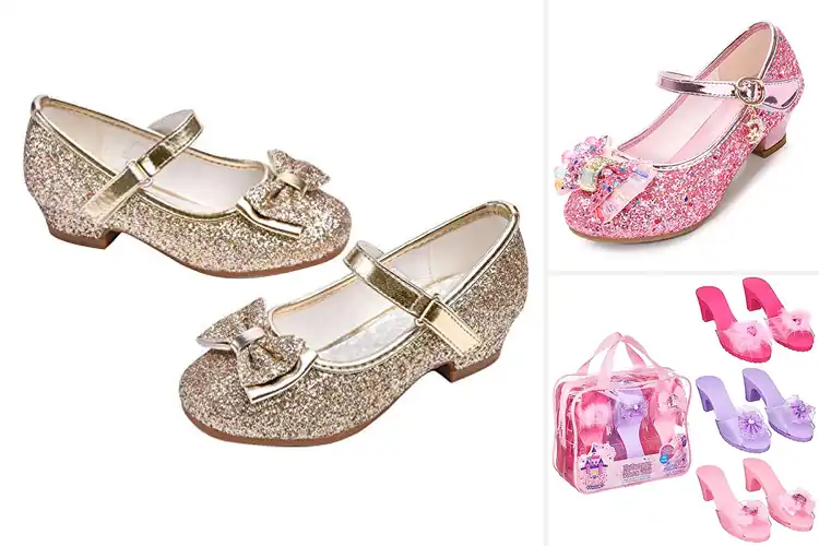 Detailed view of Best Princess Party Shoes