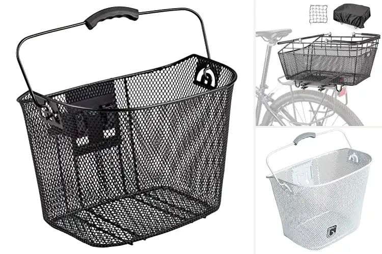Detailed view of Best Quick Release Bike Baskets for Effortless Carrying