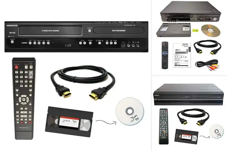 Detailed view of Best Remote Included For VHS To DVD