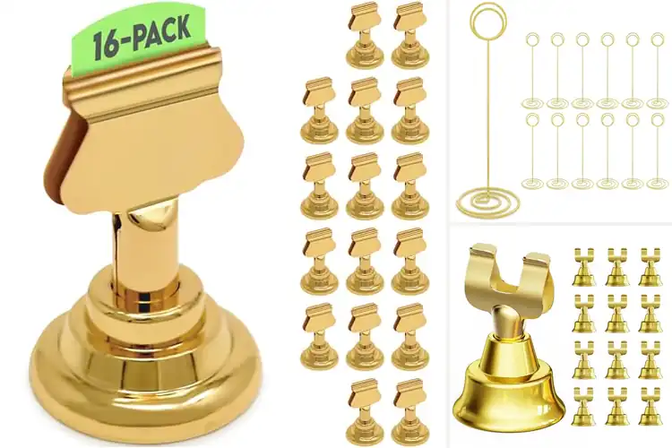 Detailed view of Best Romantic Table Number Holders