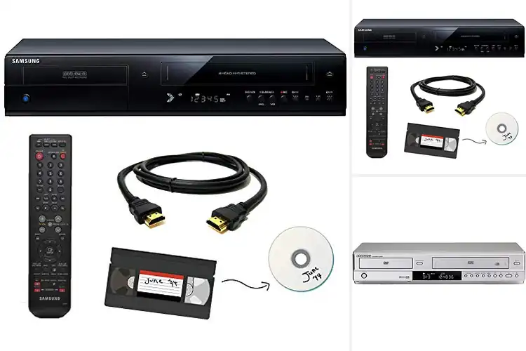 Detailed view of Best Samsung VHS To DVD Recorder VCR Combos