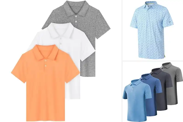 Detailed view of Best Soft-Collar Boys’ Athletic Shirts