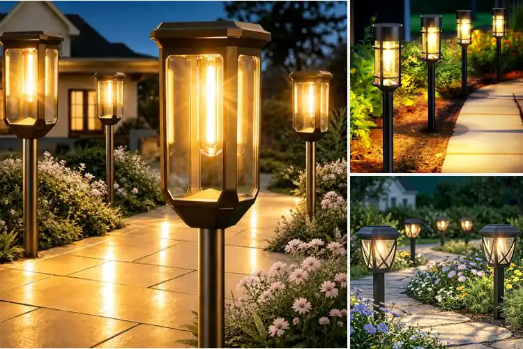 Detailed view of Best Solar Pathway Lights