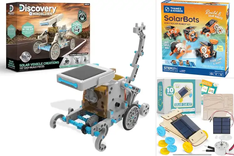 Detailed view of Best Solar Powered Robot Building Kits For Kids