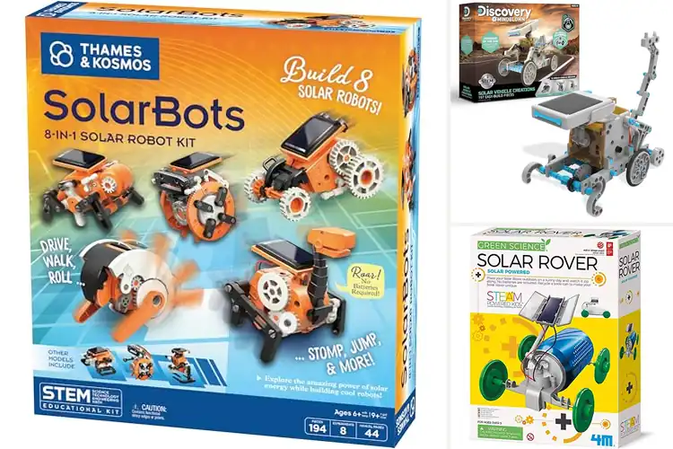 Detailed view of Best Solar Powered Robot For Kids: 4 Fun STEM Picks