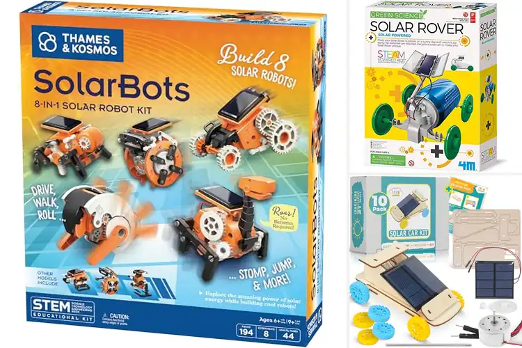 Detailed view of Best Solar Powered Robot Kits For Kids