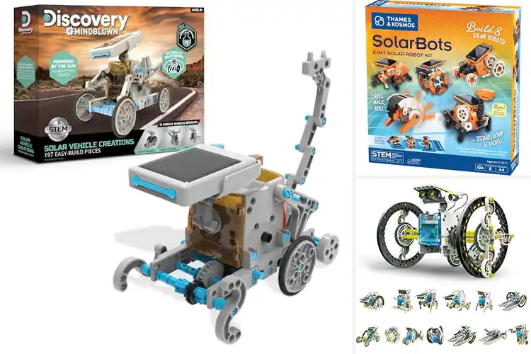 Detailed view of Best Solar Robot Kit For Kids 8-13