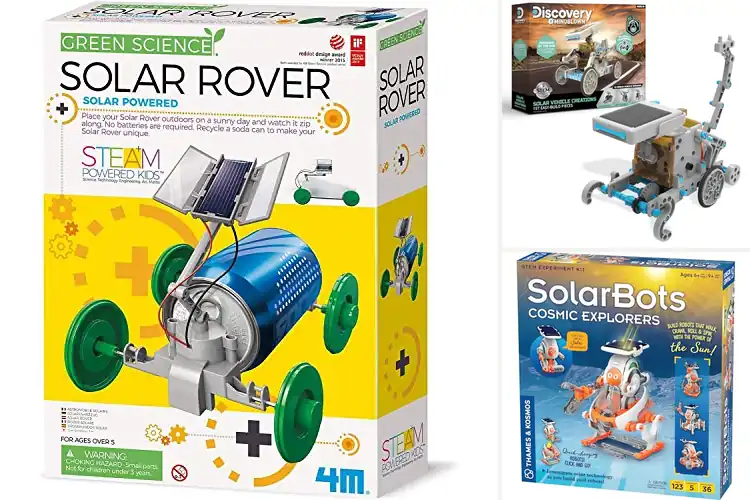 Detailed view of Best Solar STEM Robot Kits For Kids