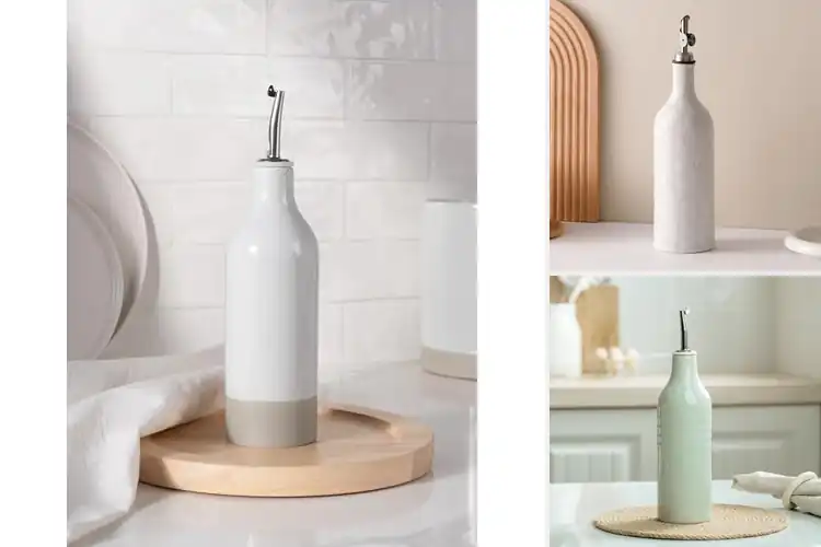 Detailed view of Best Speckled Kitchen Bottles