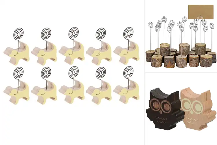 Detailed view of Best Spiral Base Photo Holders