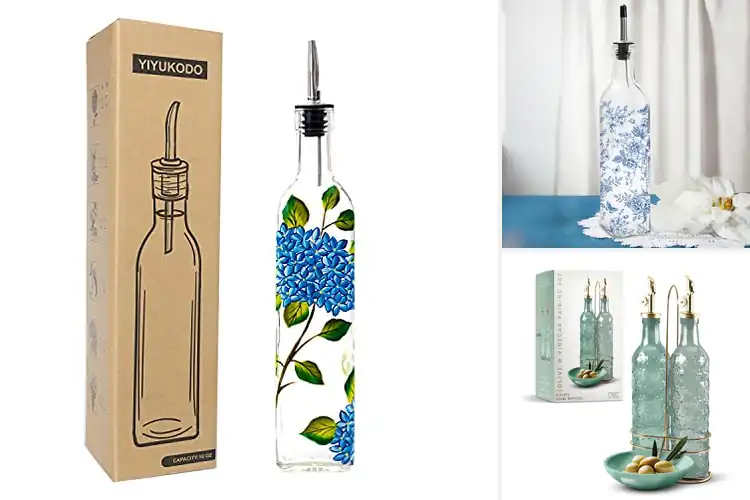 Detailed view of Best Spotted Design Oil Bottles