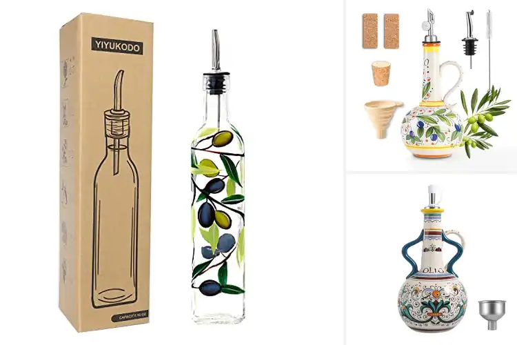Detailed view of Best Spotted Design Olive Oil Dispenser