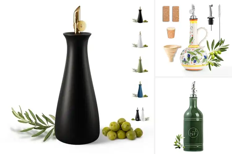 Detailed view of Best Spotted Design Olive Oil Dispensers