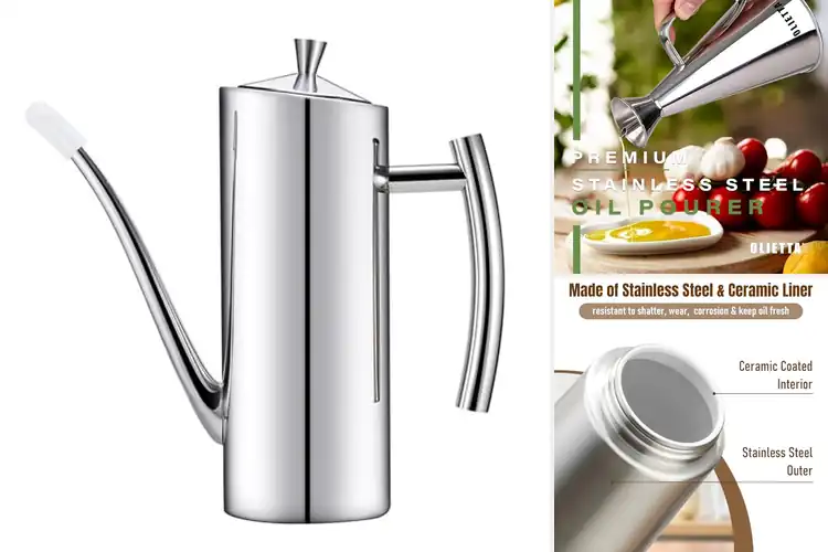 Detailed view of Best Stainless Steel Oil Dispensers
