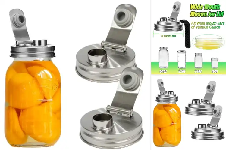 Detailed view of Best Stainless Steel Pour Spouts Caps