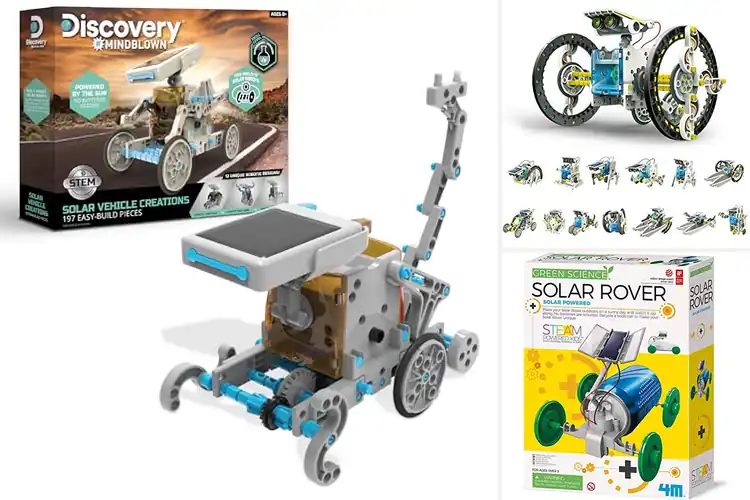 Detailed view of Best STEM Solar Robot Kits For Boys