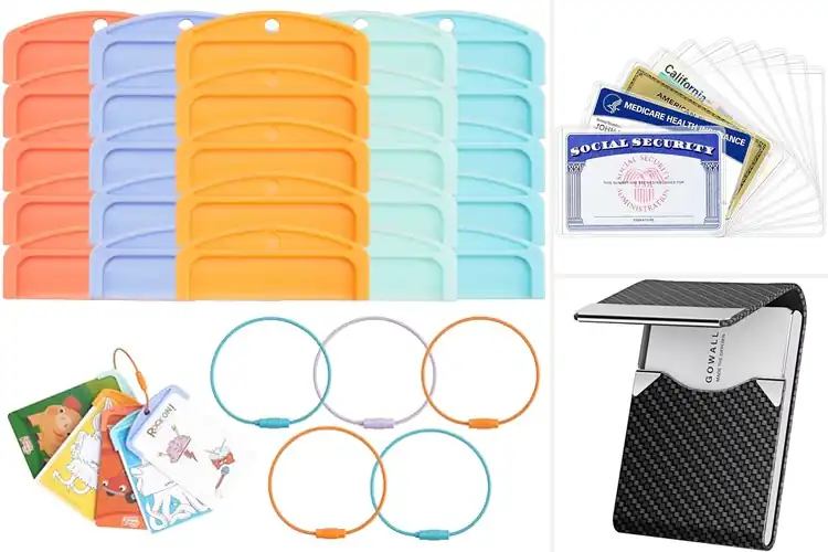 Detailed view of Best Sturdy Reusable Card Holders