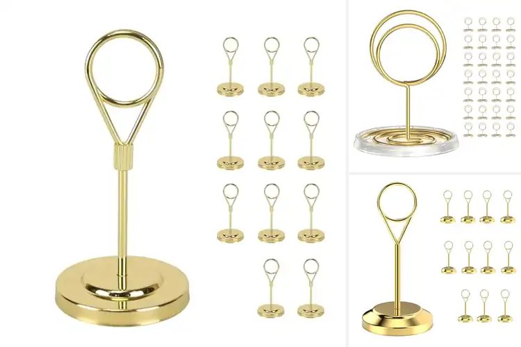 Detailed view of Best Sturdy Table Card Holders