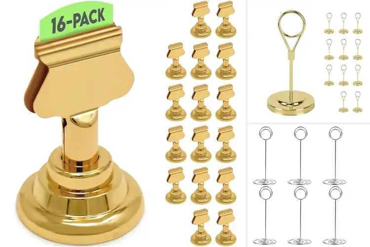 Detailed view of Best Sturdy Table Number Holders