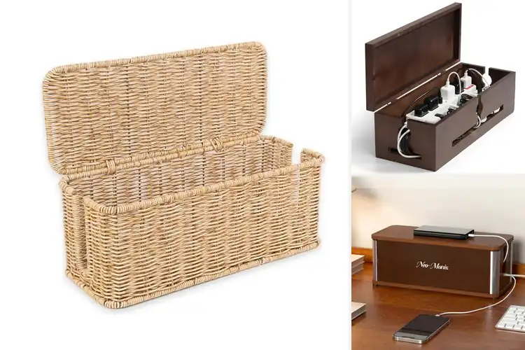Detailed view of Best Sustainable Cable Organizer Boxes