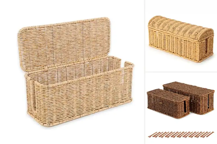 Detailed view of Best Sustainable Cord Hiders for a Calm, Tidy Space