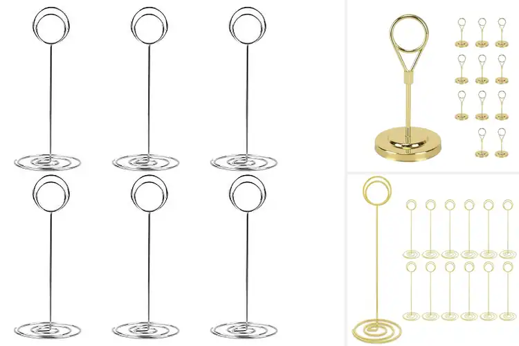 Detailed view of Best Table Card Stands