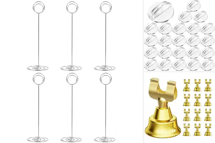 Detailed view of Best Table Menu Card Holders