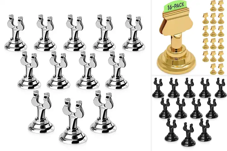 Detailed view of Best Table Number Holders For Buffet