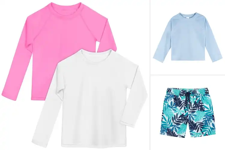 Detailed view of Best Toddler Rash Guards