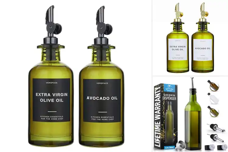 Detailed view of Best UV Protected Oil Dispenser Bottles