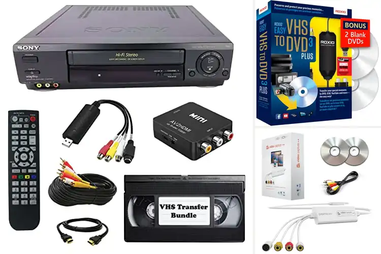 Detailed view of Best Value VHS To DVD Transfer Kit