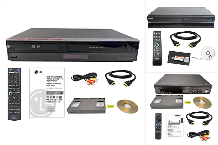 Detailed view of Best VCR Combo Recorders: Preserve Memories Effortlessly